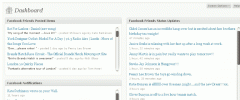 Facebook Dashboard Widget screenshot 1