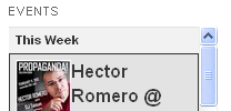 Facebook Events Widget screenshot 2