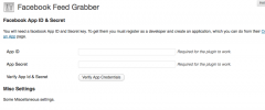 Facebook Feed Grabber screenshot 1