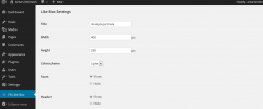 Facebook like box screenshot 2