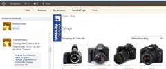 Facebook Like Box Sliding screenshot 1