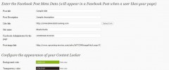 Facebook Like - Content Locker screenshot 1
