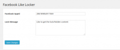 Facebook Like Lock screenshot 1
