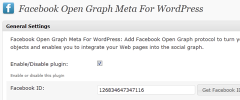 Facebook Open Graph Meta For WordPress screenshot 1