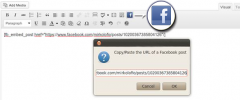 Facebook Posts Embedded screenshot 1