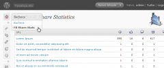 Facebook Share Statistics screenshot 1