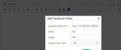 Facebook Video Embed screenshot 2