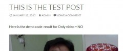Facebook Video Embed screenshot 4