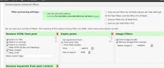 FeedWordPress Advanced Filters screenshot 1
