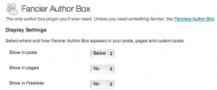 Fancier Author Box by ThematoSoup screenshot 2
