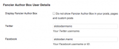 Fancier Author Box by ThematoSoup screenshot 3