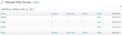 FAQs Manager screenshot 2