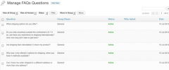 FAQs Manager screenshot 4
