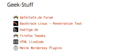 FAVIROLL - FAVIcons for blogROLL screenshot 1