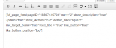 FBF Facebook page Feed Widget screenshot 3