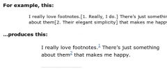 FD Footnotes Plugin screenshot 1