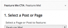 Feature Me - CTA Widget screenshot 1