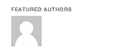 Featured Authors Widget screenshot 2