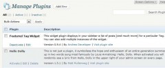 Featured Tag Widget screenshot 1