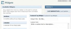 Featured Tag Widget screenshot 2