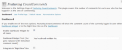 Featuring CountComments screenshot 3