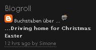 WP Social Blogroll screenshot 1