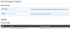 Feed Wrangler screenshot 1