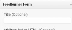 Feedburner Form screenshot 1
