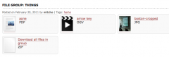 File Groups screenshot 2