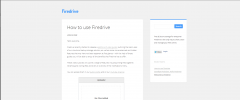 Firedrive FileDrop Uploader Widget screenshot 1