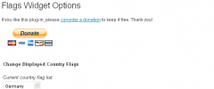 Flags Widget screenshot 3