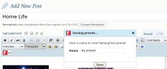 FlamingText wordpress plugin screenshot 5