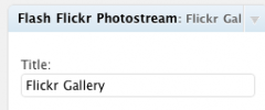 Flash Flickr Slideshow screenshot 1