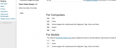 Flash Video Resizer screenshot 1
