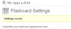 Flashcard Plugin for WordPress screenshot 2