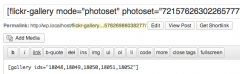 Flickr Shortcode Importer by Aihrus screenshot 6