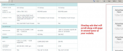Floating Adsense Bar screenshot 1