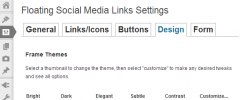 Floating Social Media Links screenshot 2