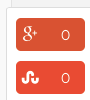 Floating Social Share bar WordPress plugin screenshot 1