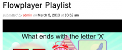 Flowplayer Playlist screenshot 5