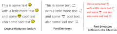 Font Emoticons screenshot 2