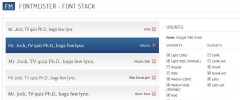 FontMeister - The Font Management Plugin screenshot 5