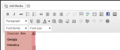 Fonts screenshot 1