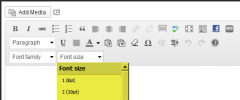 Fonts screenshot 2
