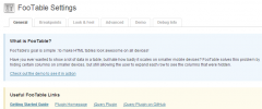 FooTable screenshot 1