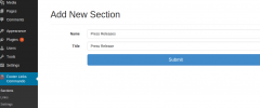 Footer Links Commando screenshot 2
