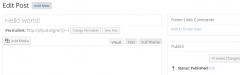 Footer Links Commando screenshot 6