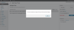 Force Post Category Selection screenshot 1