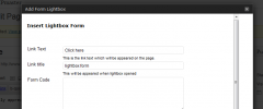 Form Lightbox screenshot 2