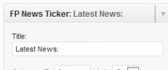 FP News Ticker screenshot 2